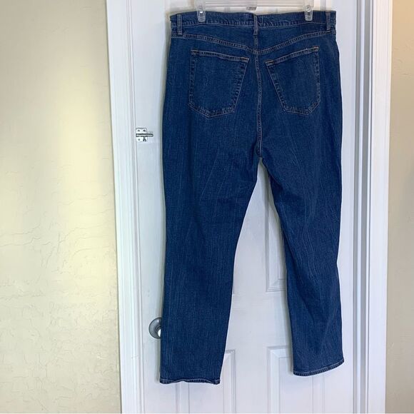 Abercrombie & Fitch 90s Slim Straight Ultra High Rise Jeans Size 20R - Picture 4 of 9